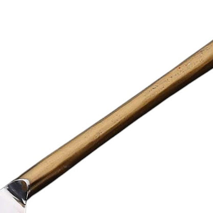 Hammered Gold Stainless Steel Two Piece Hand Forged Cake Server