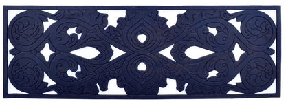 10" X 30" Black Rubber Outdoor Door Mat