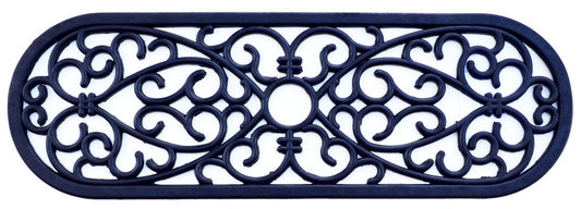 10" X 30" Black Rubber Outdoor Door Mat