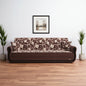 90" Brown Chenille Convertible Futon Sleeper Sofa And Toss Pillows With Storage