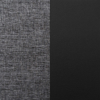 90" Gray Chenille And Faux Leather Convertible Futon Sleeper Sofa And Toss Pillows With Storage