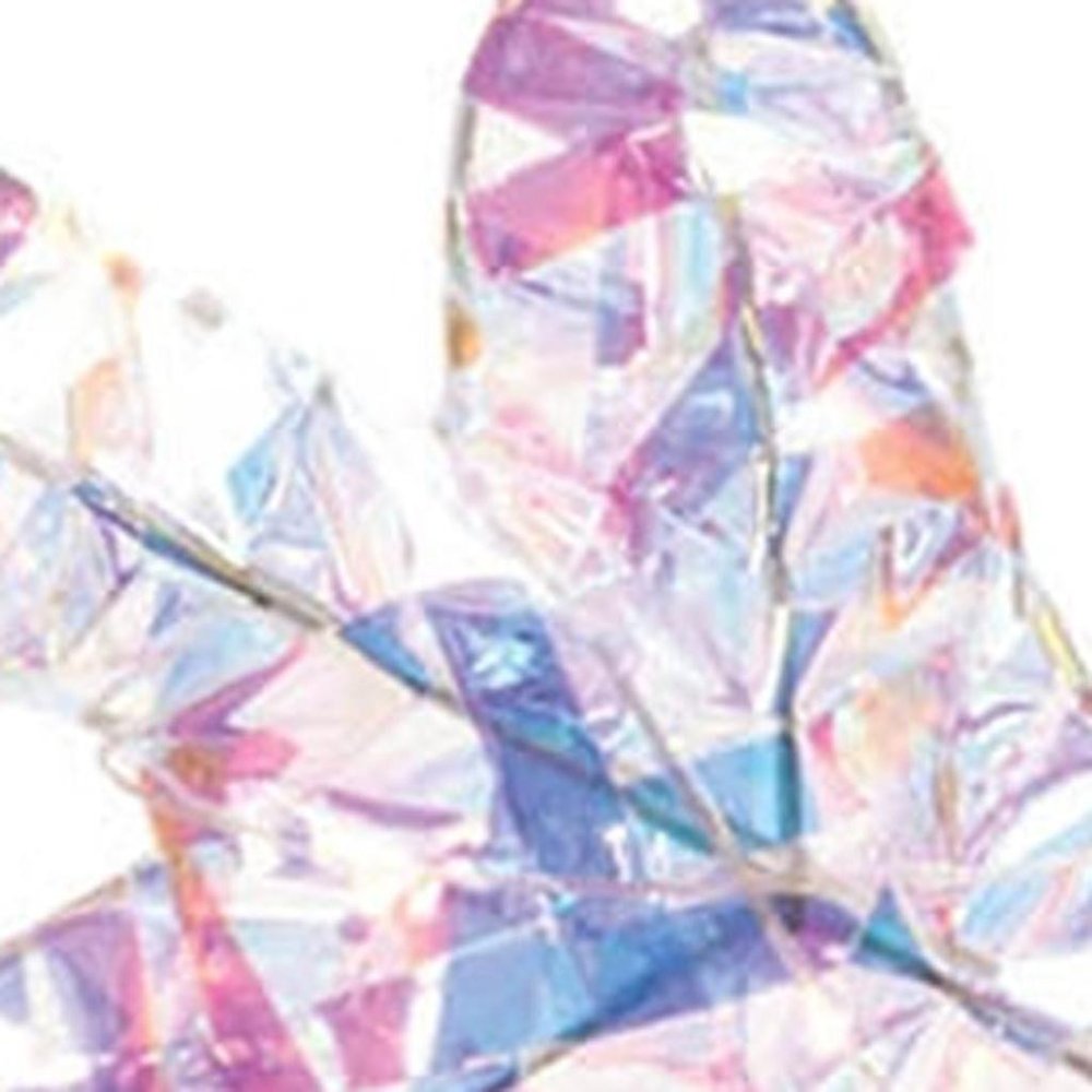 Set of Two White Blue And Pink Shatterproof Animated Hanging Figurine Ornaments