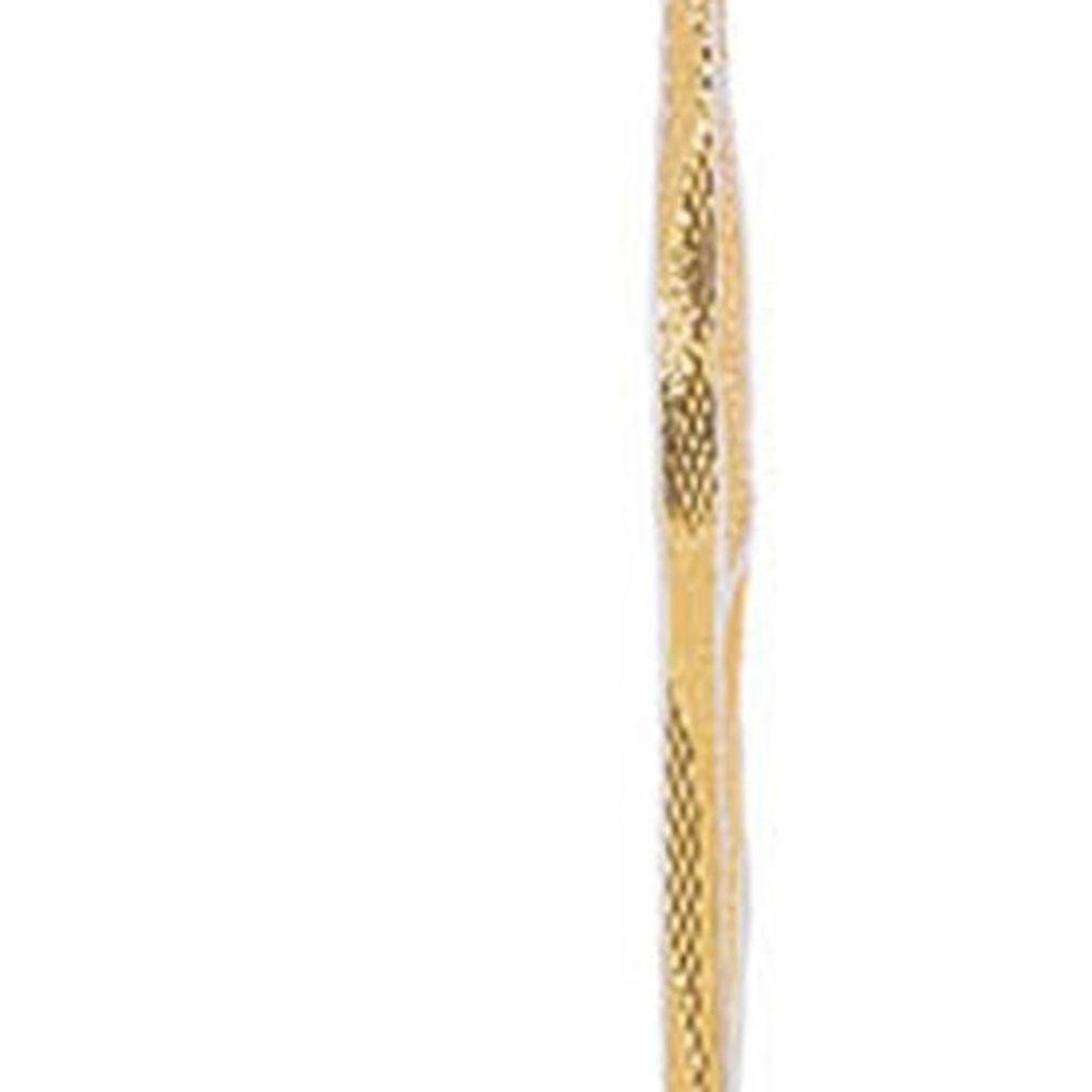 Set of Twelve Blue And Gold Iron Hanging Figurine Ornaments