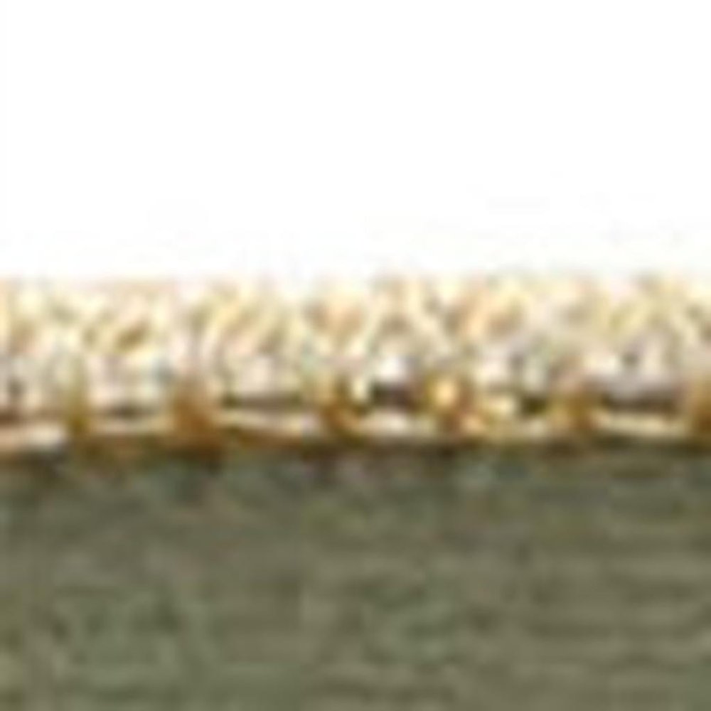 Set of Two Green And Gold Shatterproof Ribbons