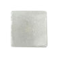 Set of Six White Stone Square Drawer Pull Knobs