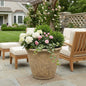 20" X 24" Beige Heavy Duty Plastic Round Pot Planter