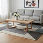 51" Brown Aluminum Outdoor Coffee Table