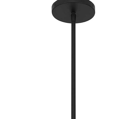 16" Black Aluminum Cone LED Dimmable Outdoor Pendent Hanging Light