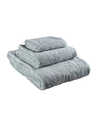 Set of Two Sea Green Cotton 13" X 13" Quick Dry Terry Cloth Washcloths