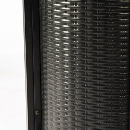 50000 BTU 32" Black Steel Propane Round Fire Pit Table