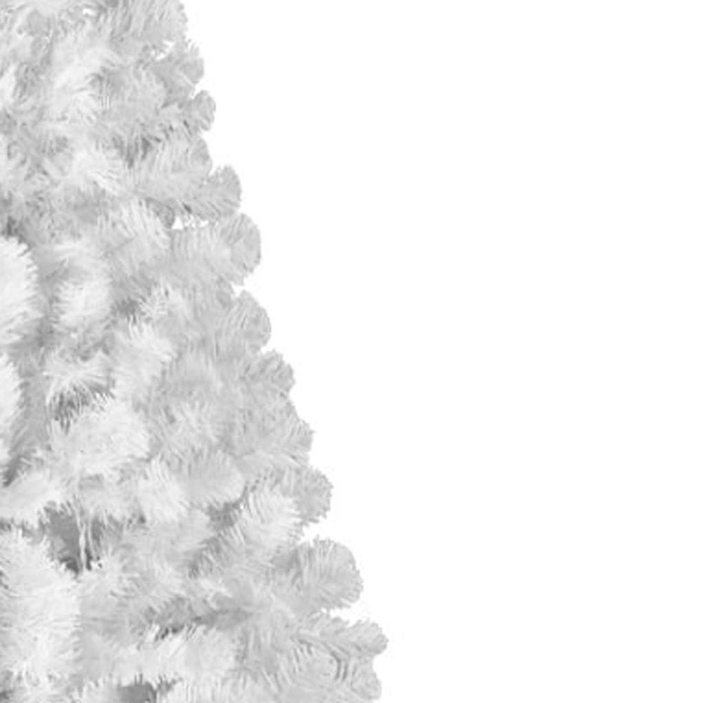 8' White Full Pine Christmas Tree