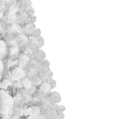 8' White Full Pine Christmas Tree