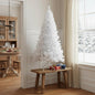 8' White Full Pine Christmas Tree