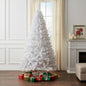 8' White Full Pine Christmas Tree