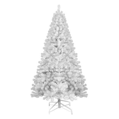 8' White Full Pine Christmas Tree
