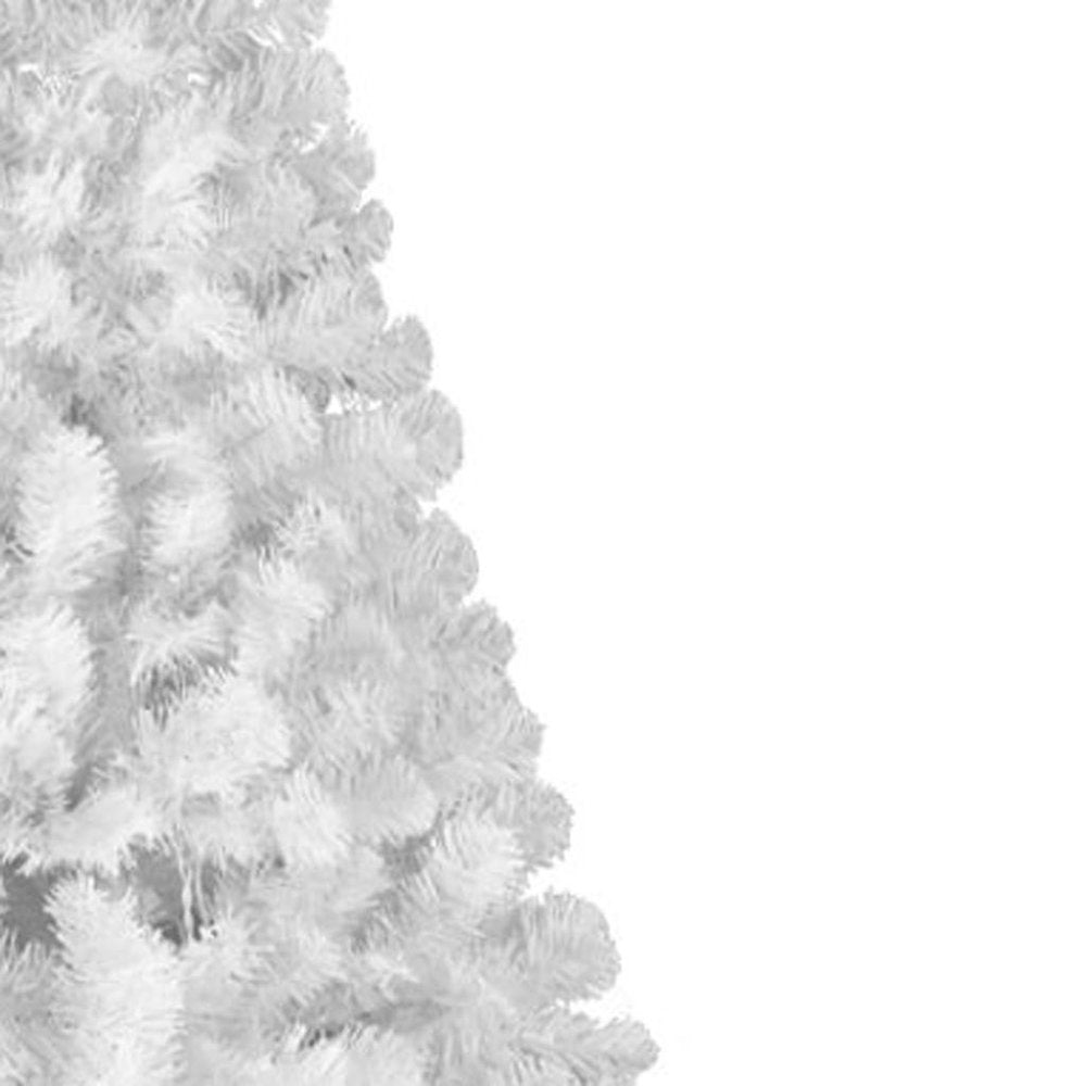 8' White Full Pine Christmas Tree