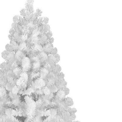 8' White Full Pine Christmas Tree