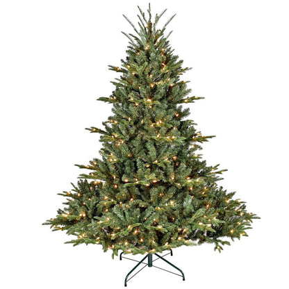 9' Pre Lit Full Pine Christmas Tree