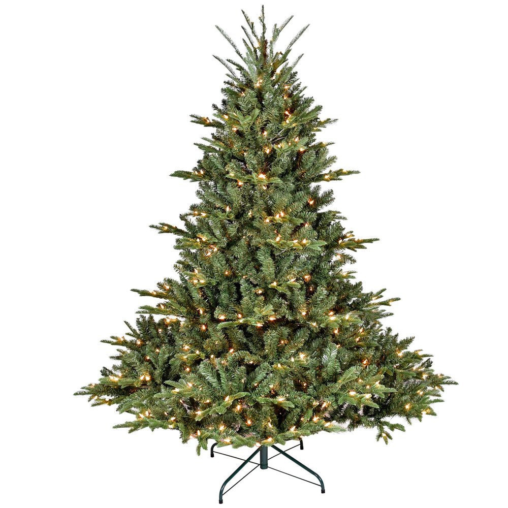 9' Pre Lit Full Pine Christmas Tree