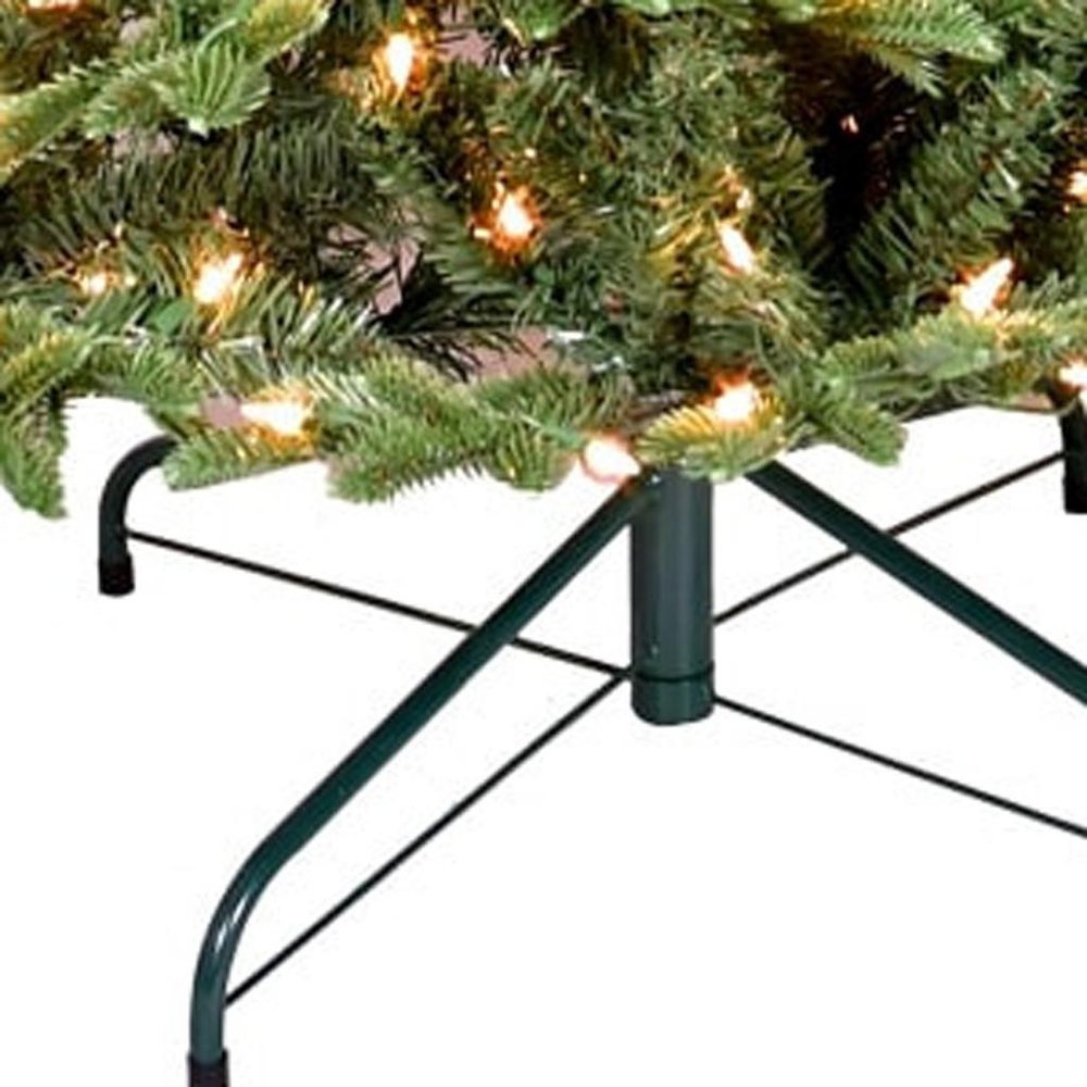 9' Pre Lit Full Pine Christmas Tree