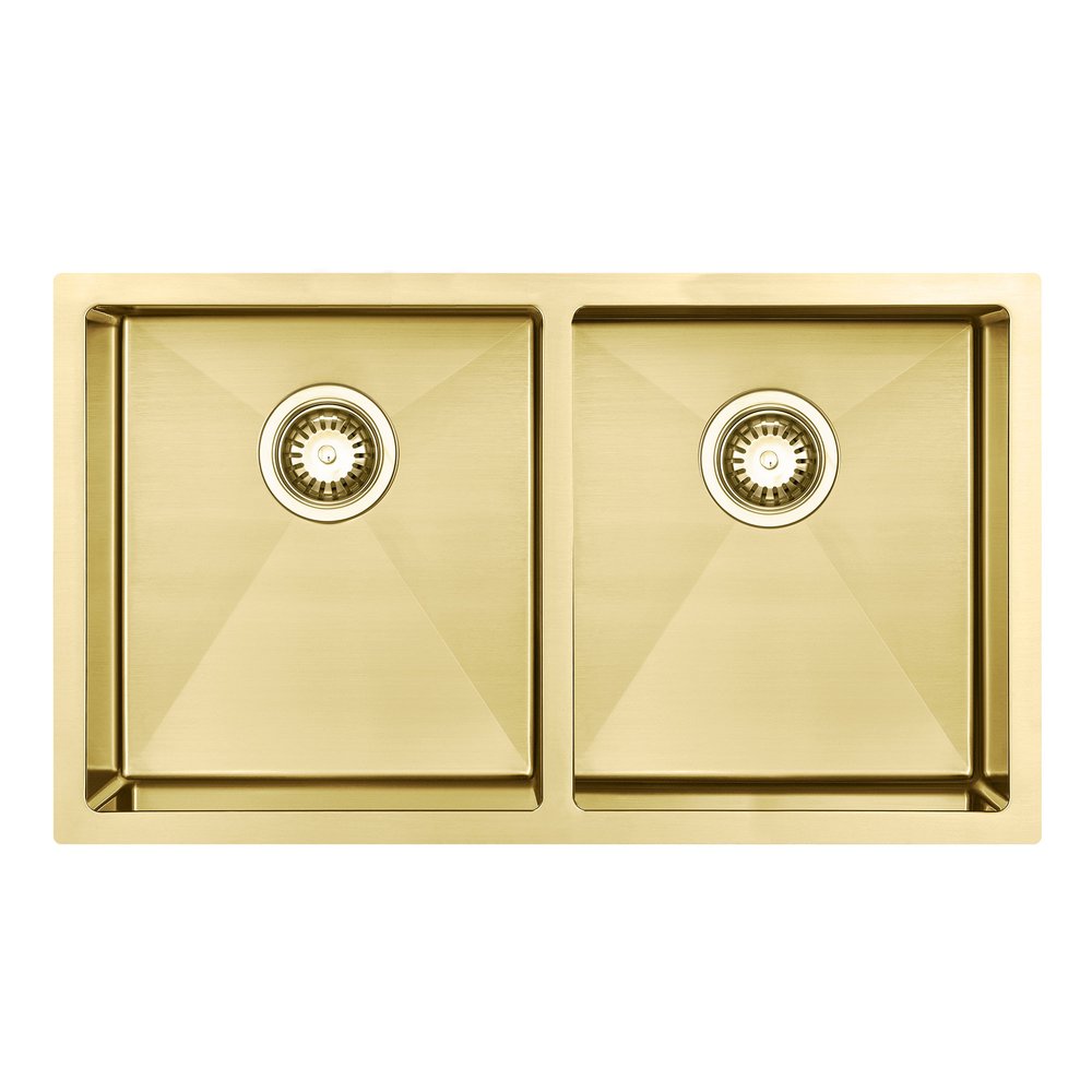 10" X 33" Gold Stainless Steel Undermount Kitchen Sink