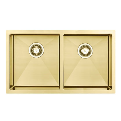 10" X 33" Gold Stainless Steel Undermount Kitchen Sink