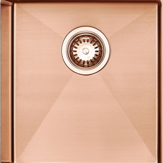 10" X 33" Gold Stainless Steel Undermount With Sink