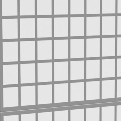 71" X 35" Gray Galvanized Metal Rectangular Planter Box