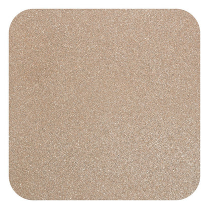 14" Taupe Faux Concrete Outdoor Side Table