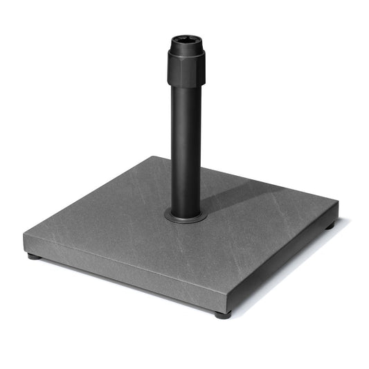 Gray Market Umbrella Steel In Ground Adjustable Umbrella Base