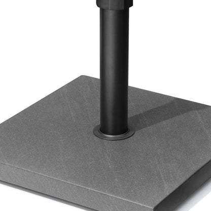 Gray Market Umbrella Steel In Ground Adjustable Umbrella Base