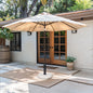 Stone Market Umbrella Steel In Ground Adjustable Umbrella Base