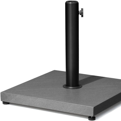 Gray Market Umbrella Fillable Steel In Ground Adjustable Umbrella Base
