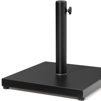 Black Market Umbrella Fillable Steel In Ground Adjustable Umbrella Base