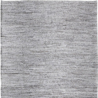 9' X 13' Gray And Brown Handmade Indoor Outdoor Area Rug
