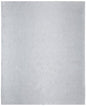 9' X 13' White Handmade Indoor Outdoor Area Rug