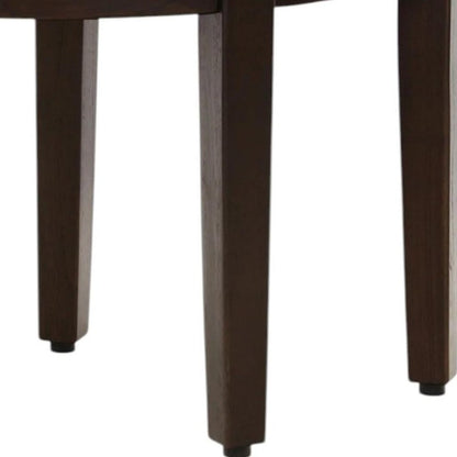 21" X 16" Brown Teak Corner Rectangular Shower Bench