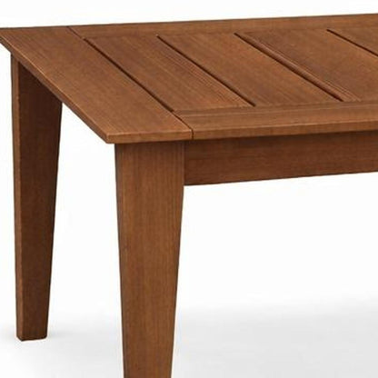 39" Black Heavy Duty Plastic Square Outdoor Dining Table