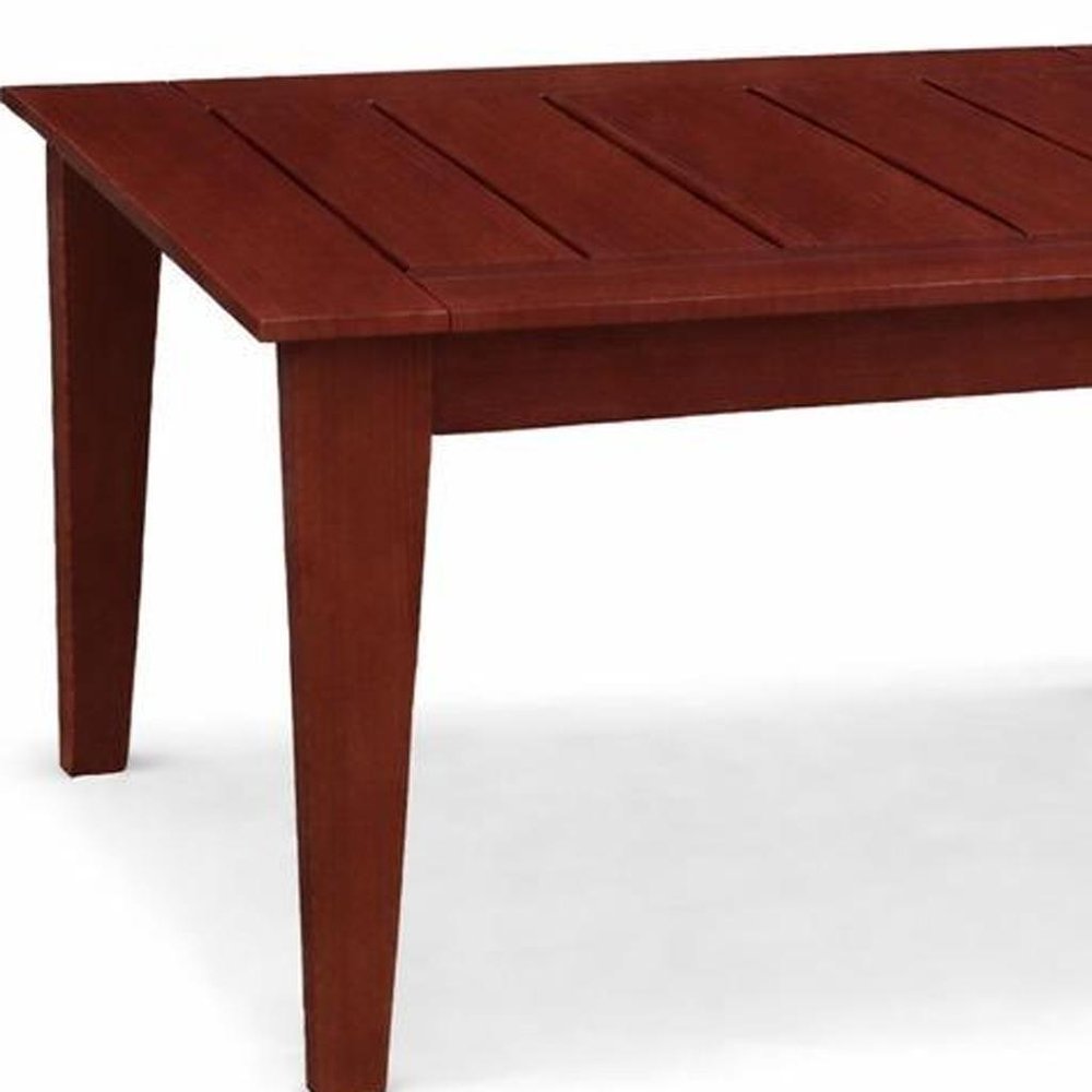 39" Black Heavy Duty Plastic Square Outdoor Dining Table
