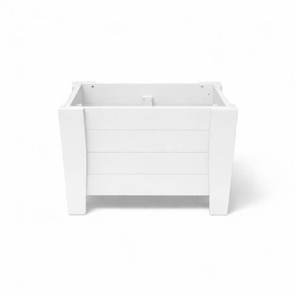 20" X 18" Black Heavy Duty Plastic Square Planter Box