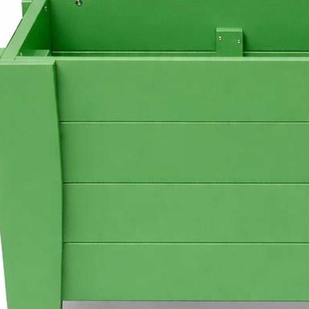 20" X 18" Black Heavy Duty Plastic Square Planter Box