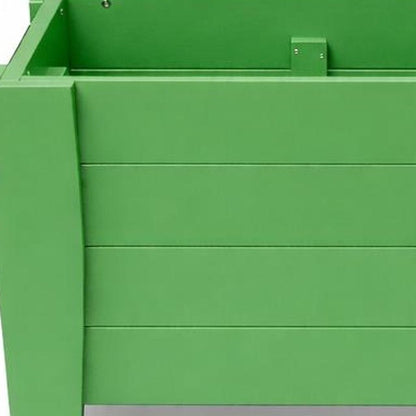 20" X 18" Black Heavy Duty Plastic Square Planter Box