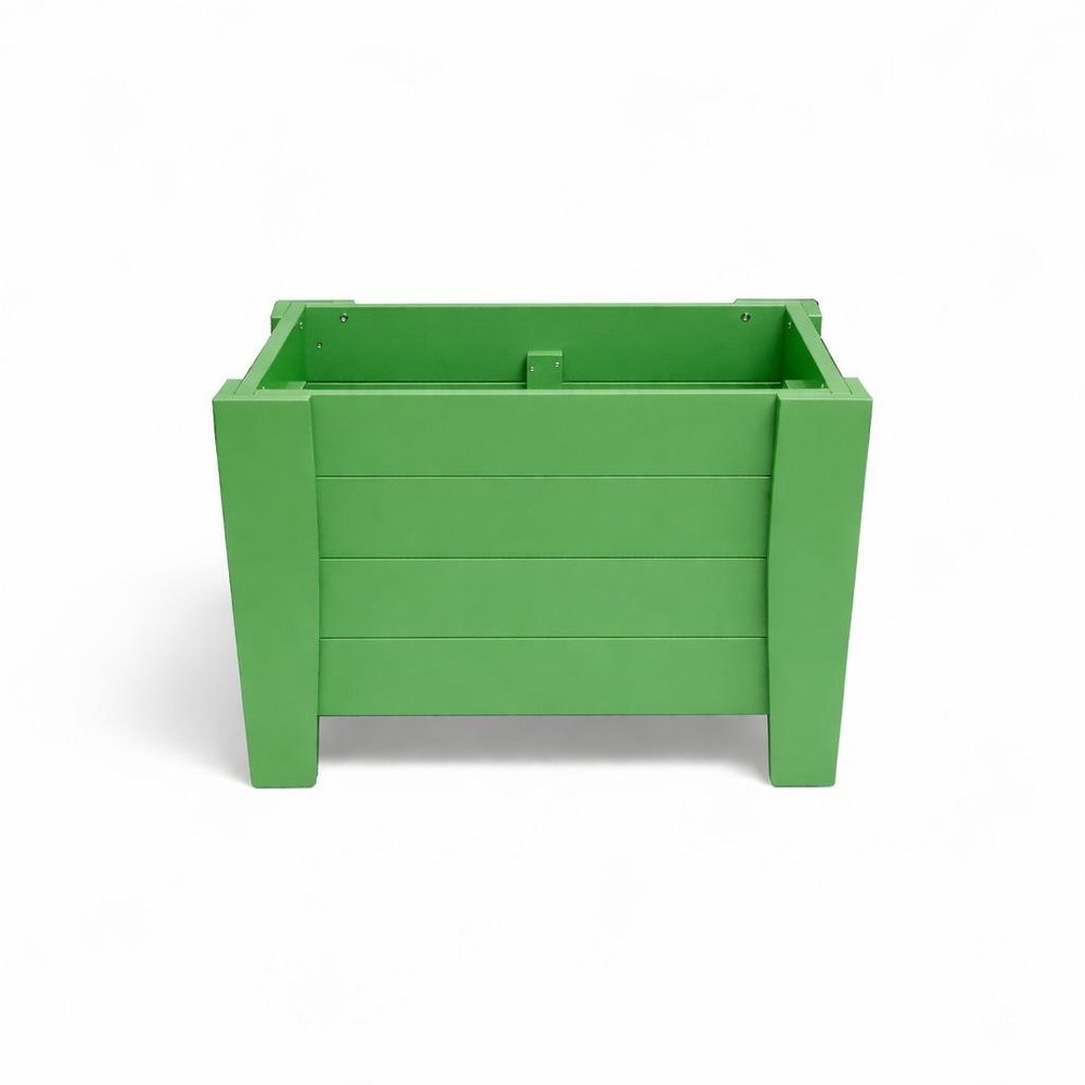 20" X 18" Black Heavy Duty Plastic Square Planter Box
