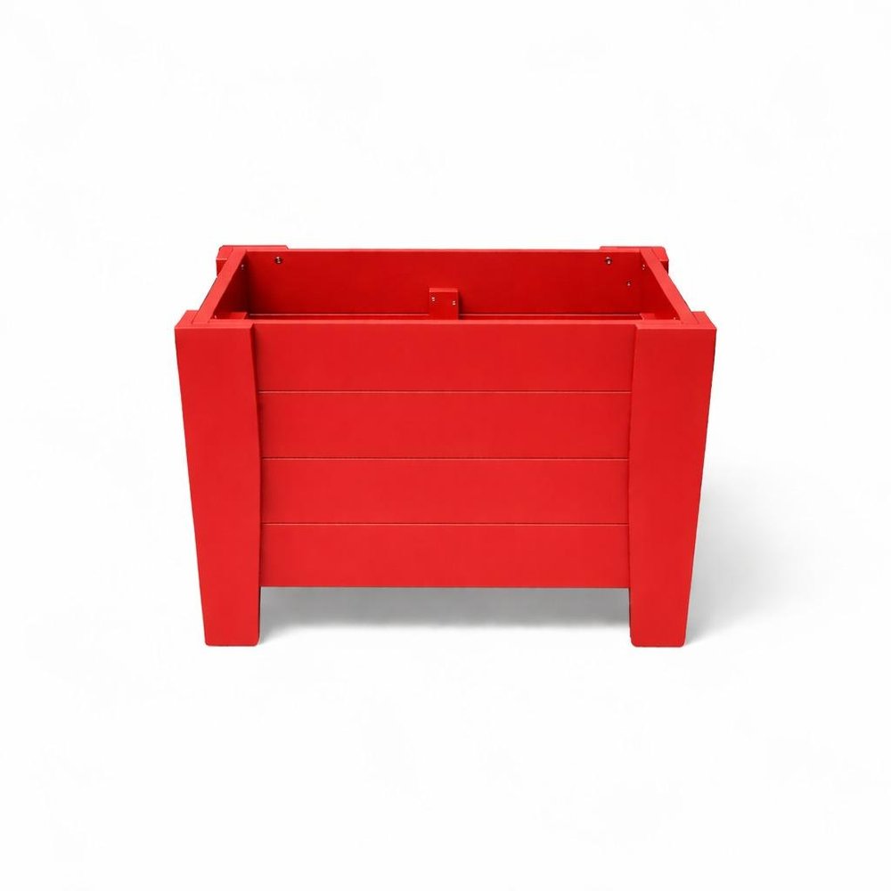 20" X 18" Black Heavy Duty Plastic Square Planter Box