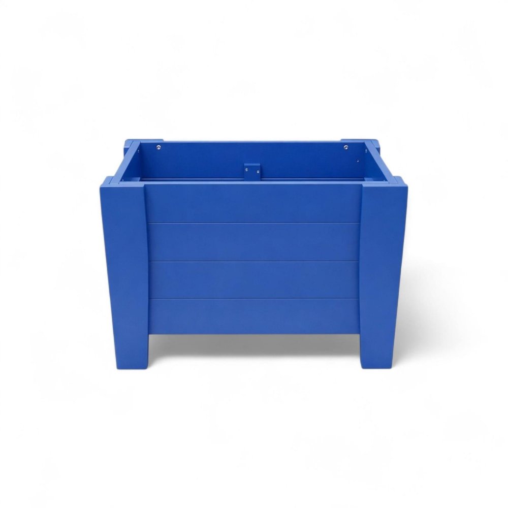 20" X 18" Black Heavy Duty Plastic Square Planter Box