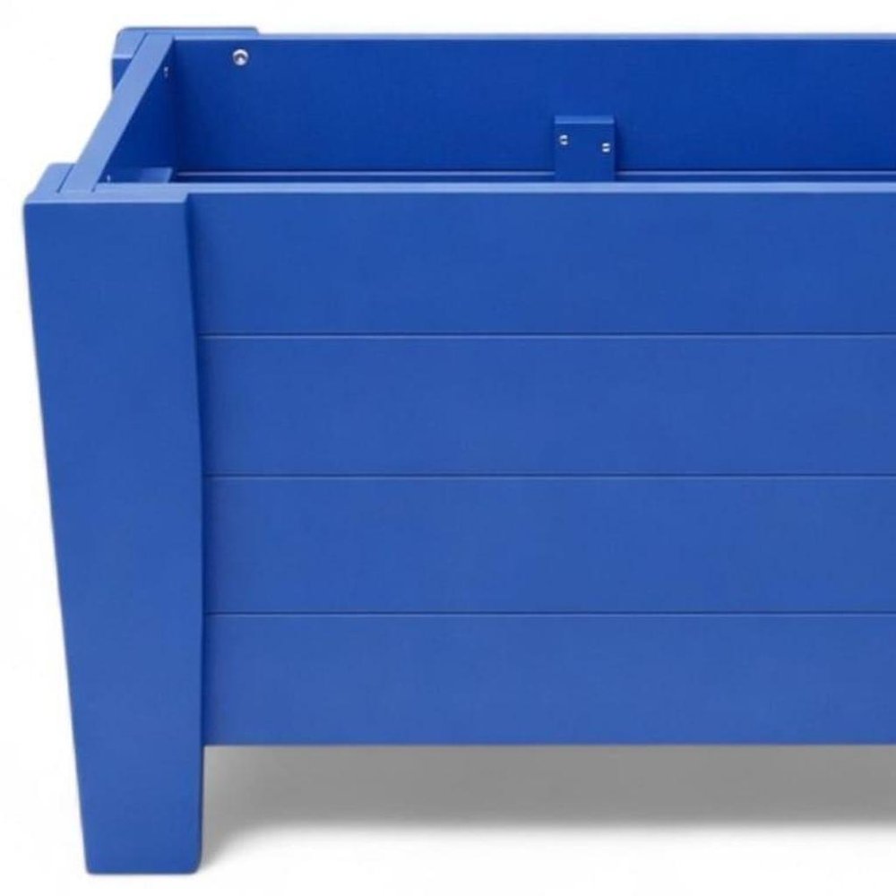 20" X 18" Black Heavy Duty Plastic Square Planter Box