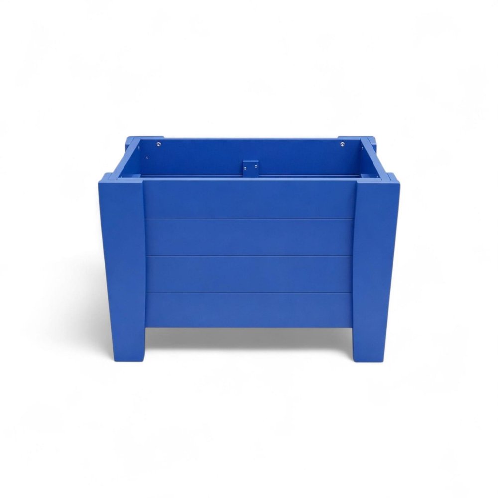 20" X 18" Black Heavy Duty Plastic Square Planter Box