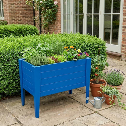 30" X 36" Red Heavy Duty Plastic Rectangular Raised Garden Bed