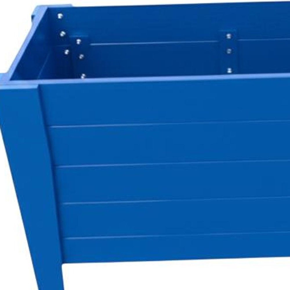30" X 36" Red Heavy Duty Plastic Rectangular Raised Garden Bed