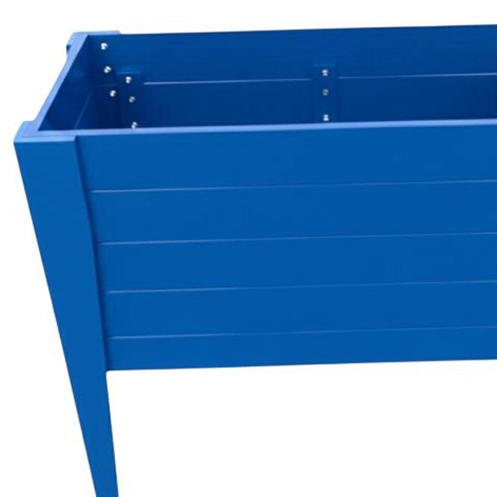 30" X 36" Red Heavy Duty Plastic Rectangular Raised Garden Bed